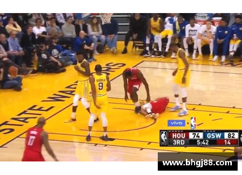 VSport官网NBA球员激烈冲突现场：场外火药味弥漫，裁判难以控场 - 副本